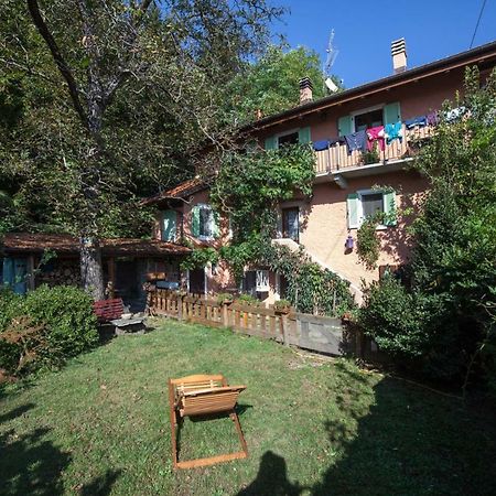 La Vecchia Casa Rosa Apartment Cannero Riviera Bagian luar foto