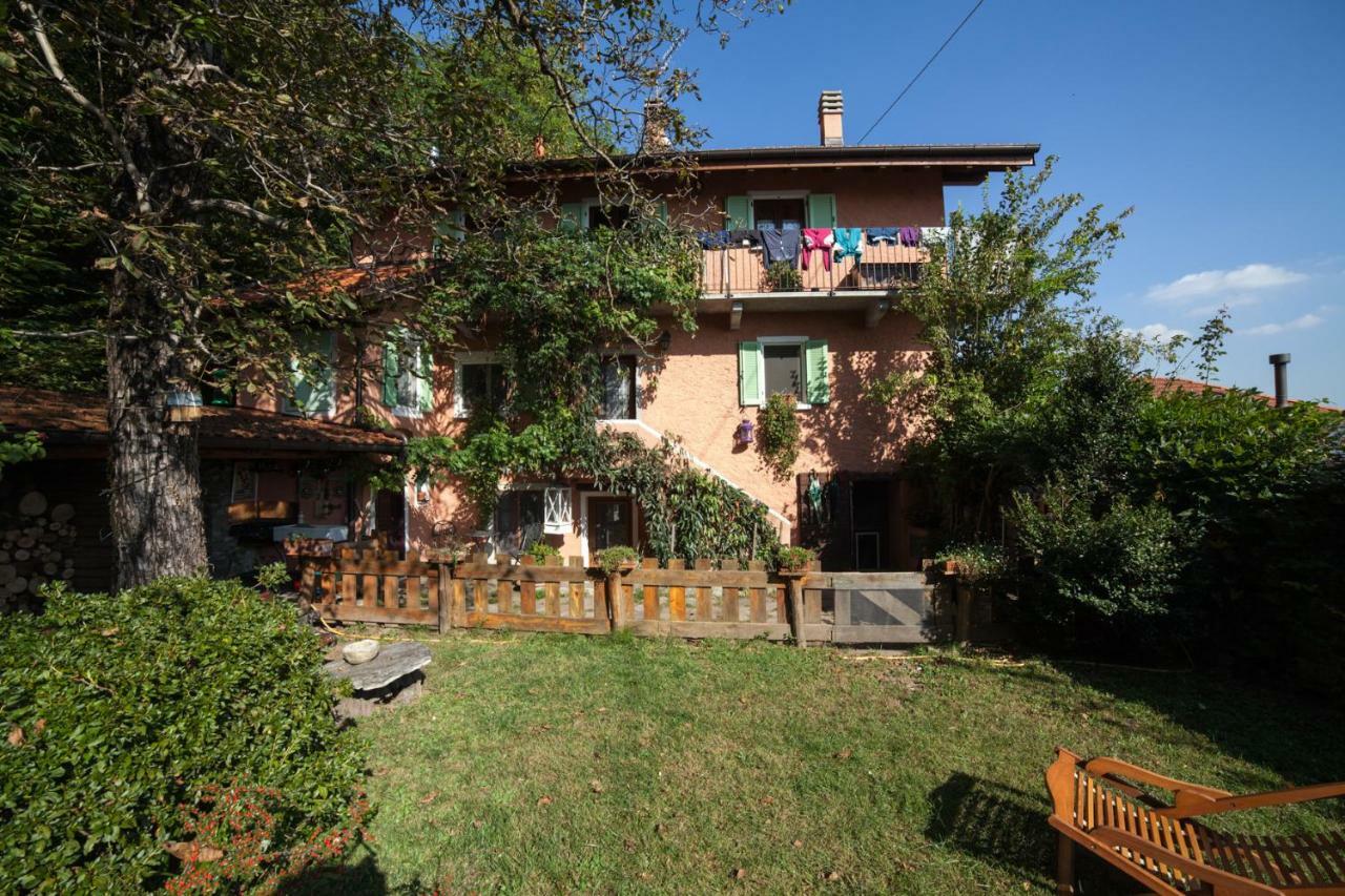 La Vecchia Casa Rosa Apartment Cannero Riviera Bagian luar foto