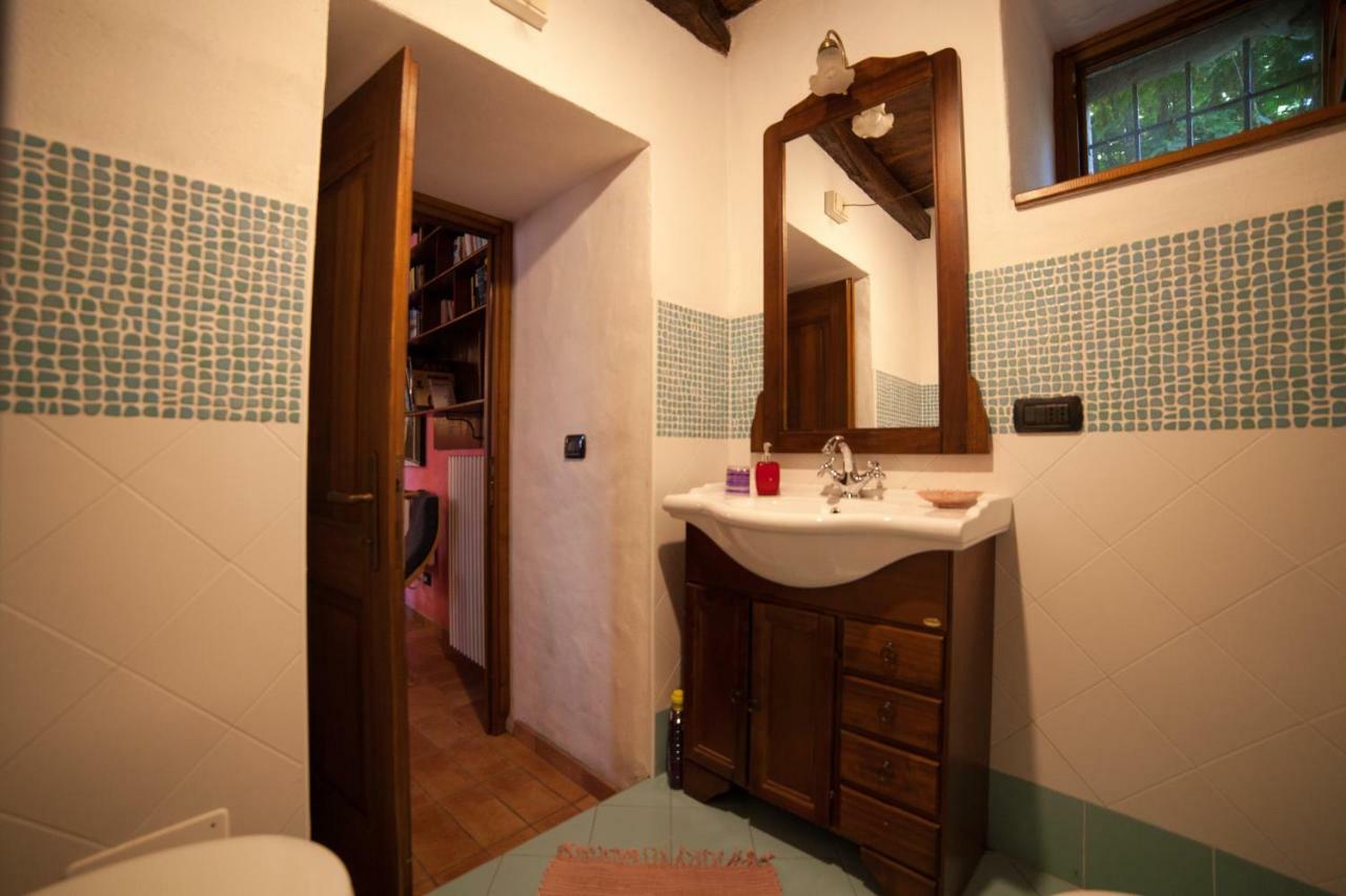 La Vecchia Casa Rosa Apartment Cannero Riviera Bagian luar foto